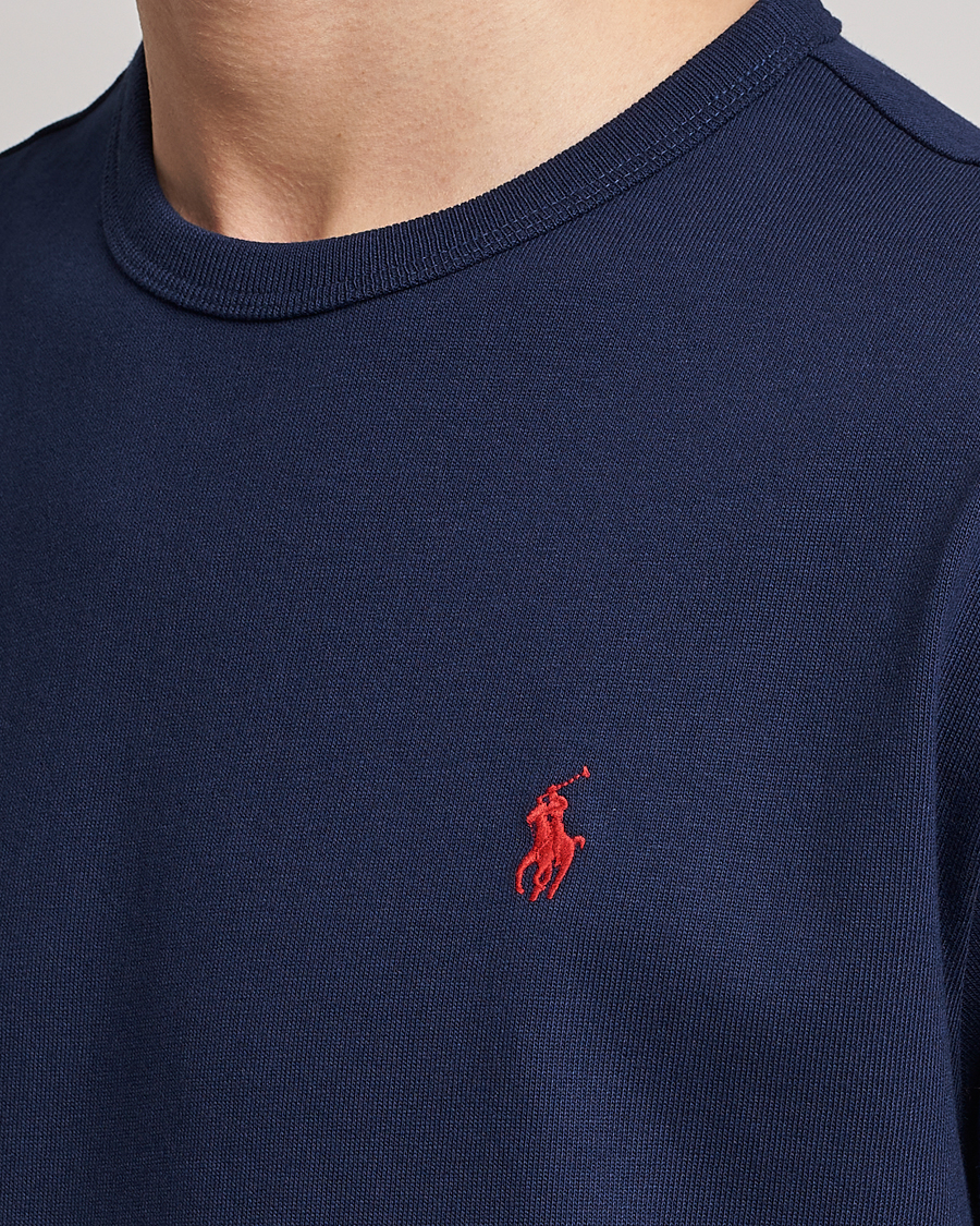 Hombres | Camisetas | Polo Ralph Lauren | Heavyweight Crew Neck T-Shirt Newport Navy