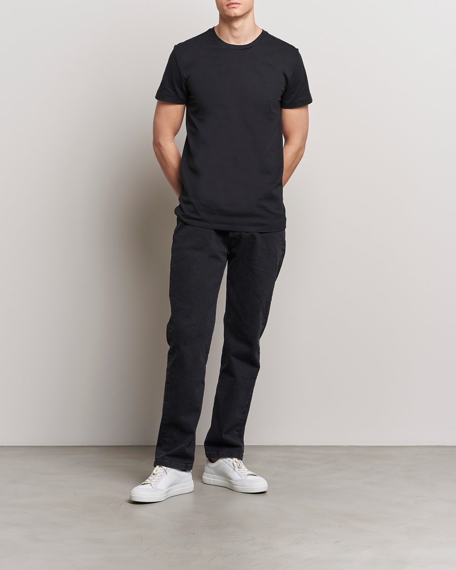 Hombres | Camisetas | Polo Ralph Lauren | 3-Pack Crew Neck T-Shirt White/Black/Andover Heather