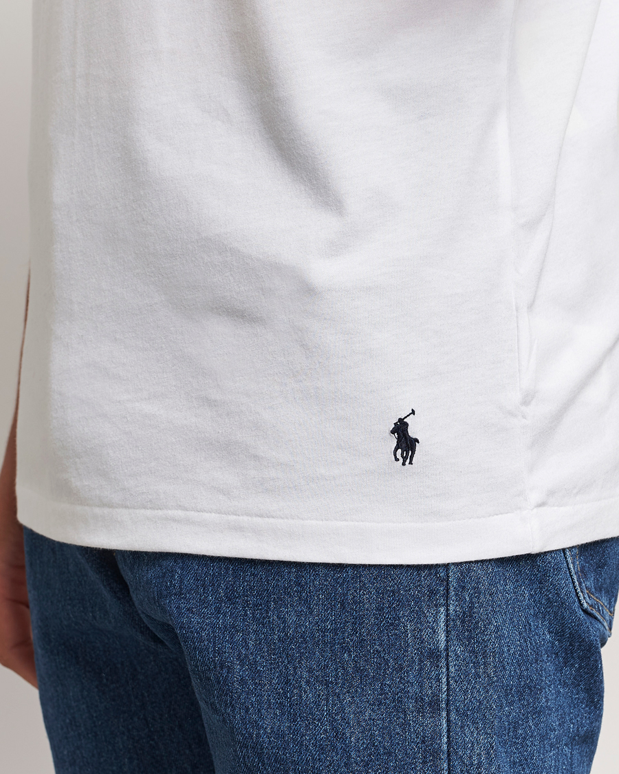 Hombres | Camisetas | Polo Ralph Lauren | 3-Pack Crew Neck T-Shirt White