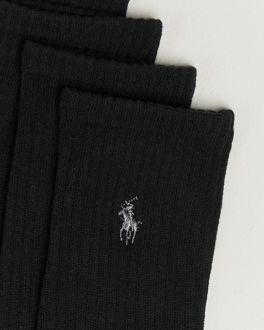 Hombres | Ropa interior y calcetines | Polo Ralph Lauren | Polo Ralph Lauren6-Pack Cotton Crew SocksBlack