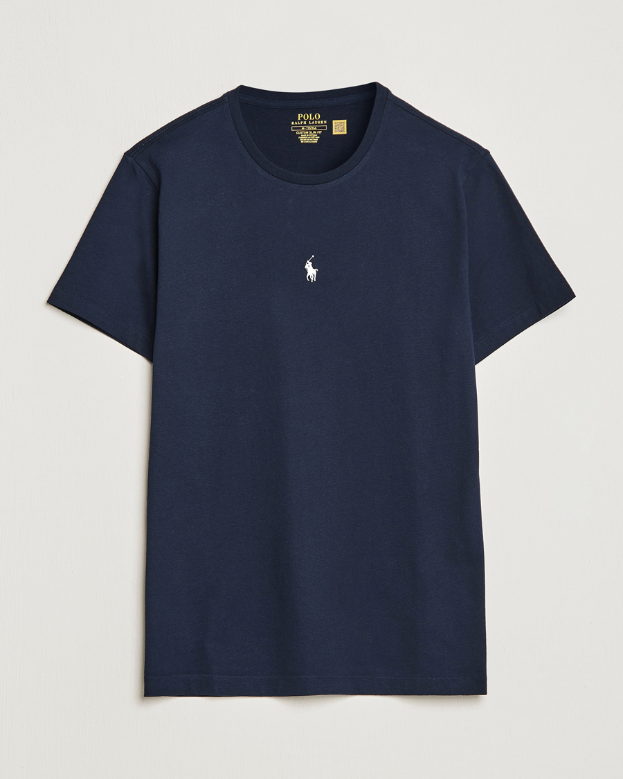 Hombres | Camisetas | Polo Ralph Lauren | Chest Crew Neck Tee Aviator Navy