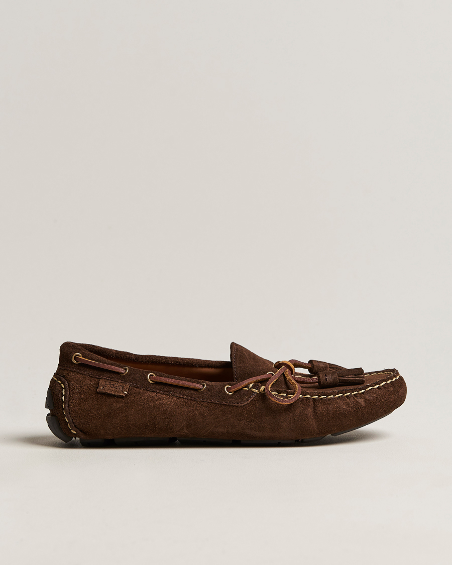Hombres | Polo Ralph Lauren Anders Suede Driving Shoe Chocolate Brown | Polo Ralph Lauren | Anders Suede Driving Shoe Chocolate Brown