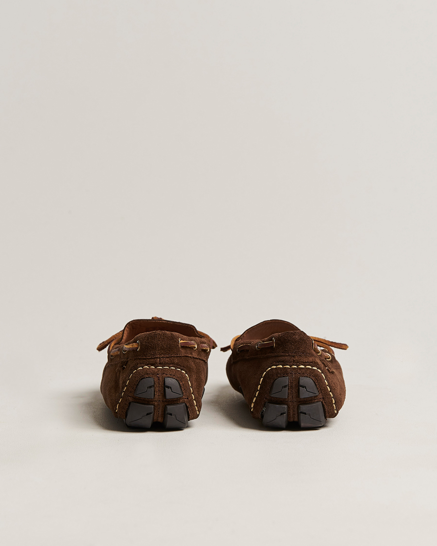 Hombres | Polo Ralph Lauren Anders Suede Driving Shoe Chocolate Brown | Polo Ralph Lauren | Anders Suede Driving Shoe Chocolate Brown
