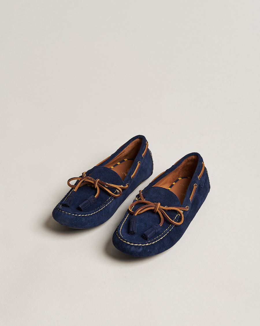 Hombres | Polo Ralph Lauren Anders Suede Driving Shoe Navy | Polo Ralph Lauren | Anders Suede Driving Shoe Navy