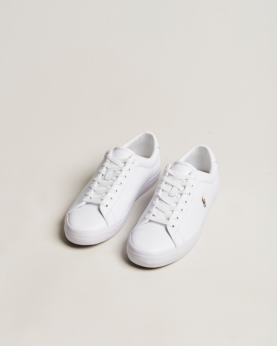 Hombres | Zapatillas blancas | Polo Ralph Lauren | Longwood Leather Sneaker White