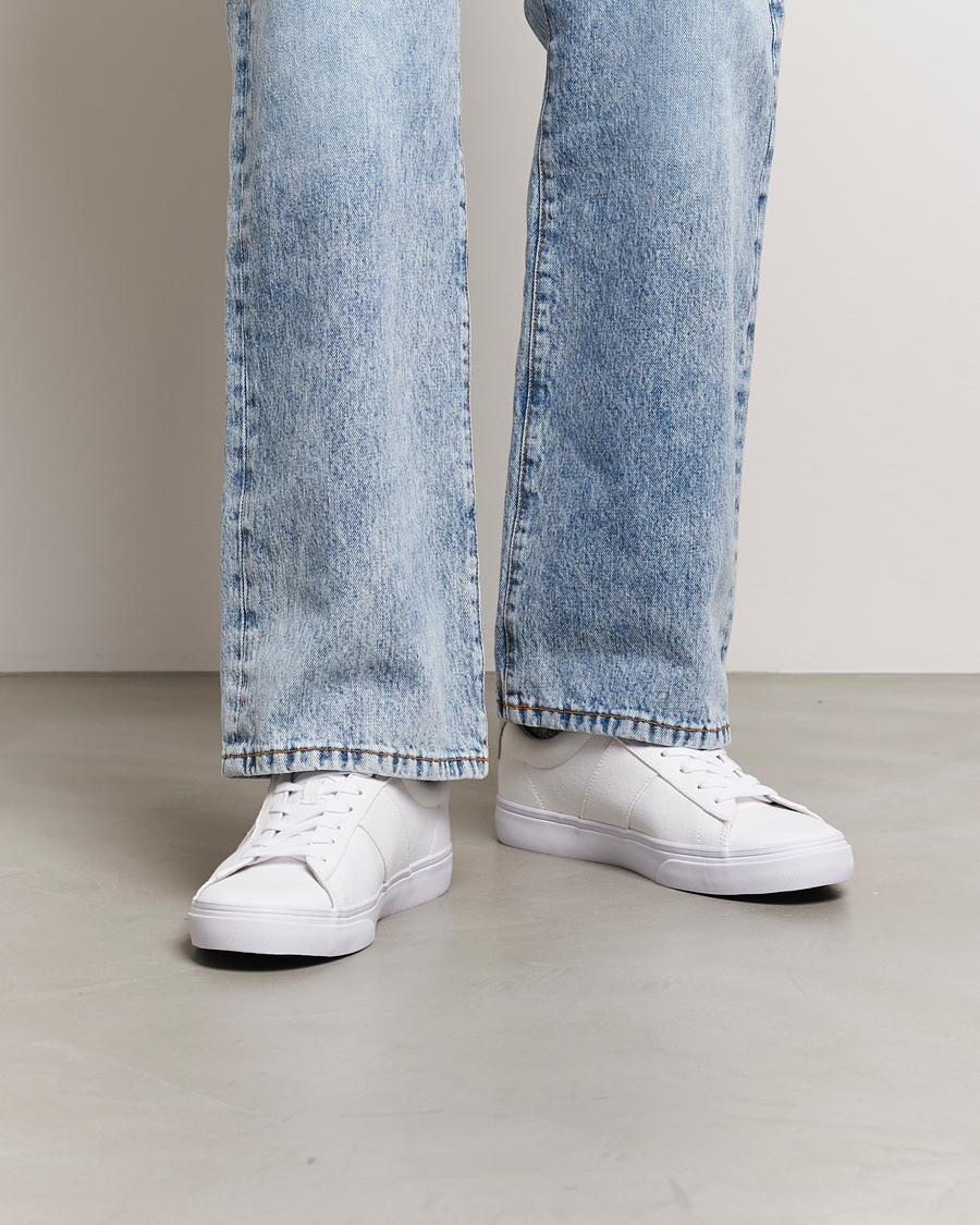 Hombres | Zapatillas | Polo Ralph Lauren | Sayer Canvas Sneakers White