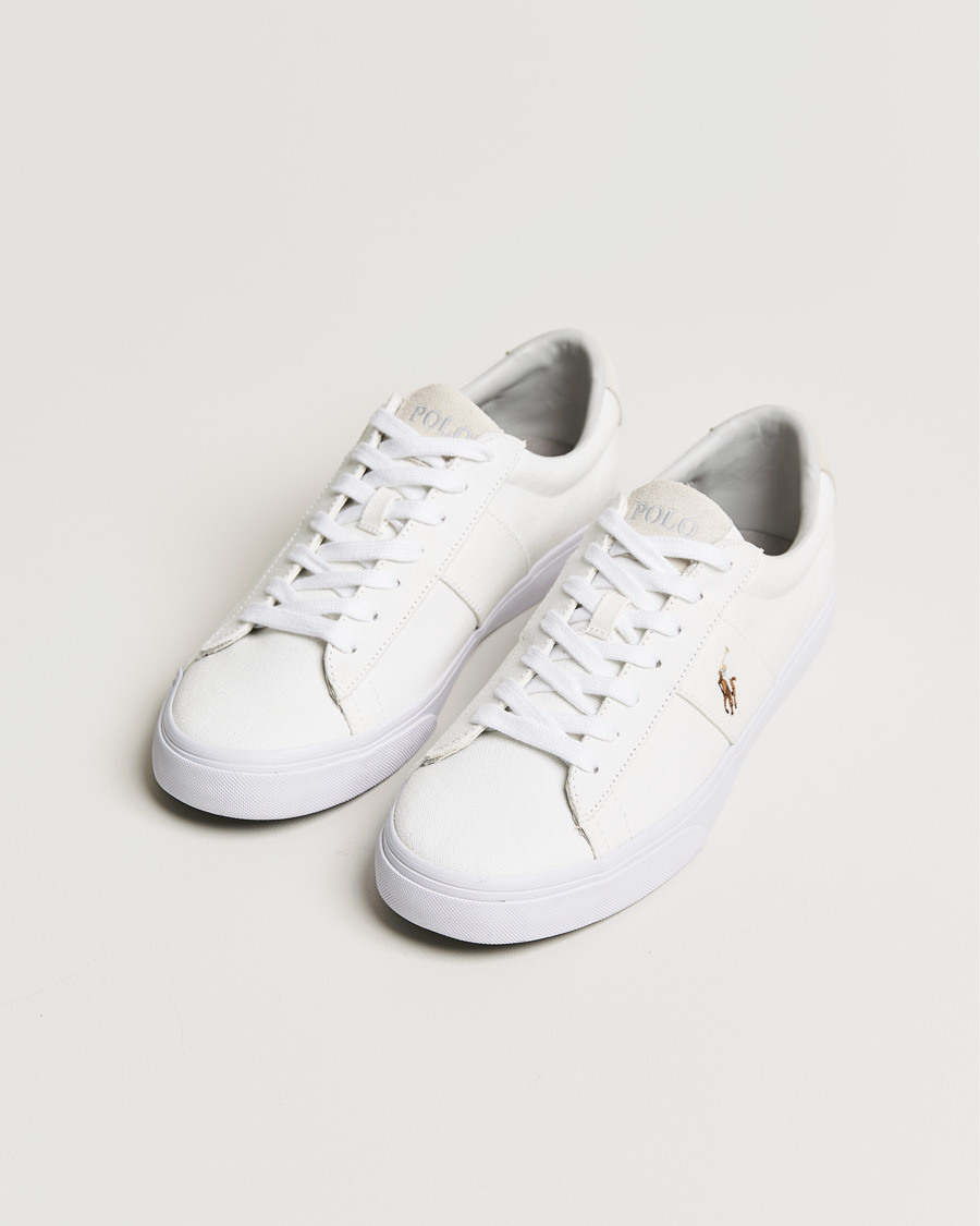 Hombres | Zapatillas | Polo Ralph Lauren | Sayer Canvas Sneakers White