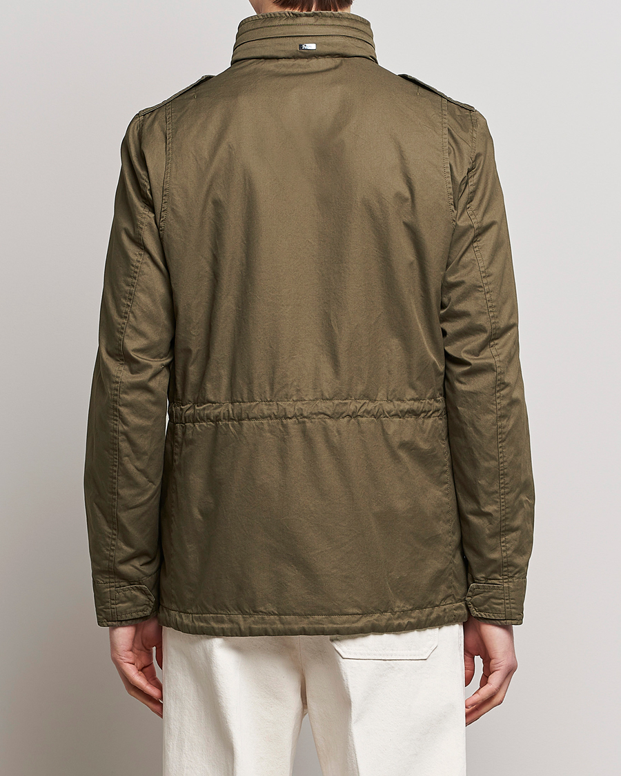 Hombres | Abrigos y chaquetas | Herno | Cotton Field Jacket Army Green