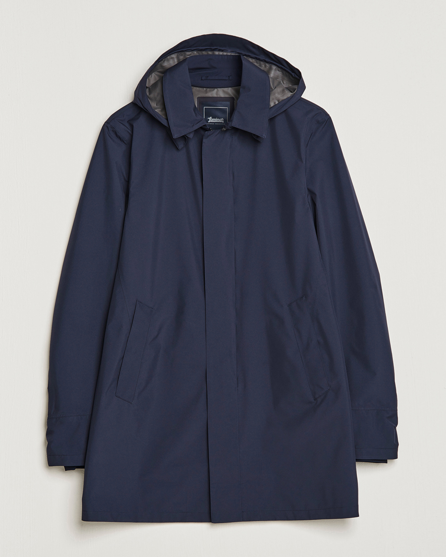 Hombres | Abrigos y chaquetas | Herno | Laminar Waterproof Coat Navy