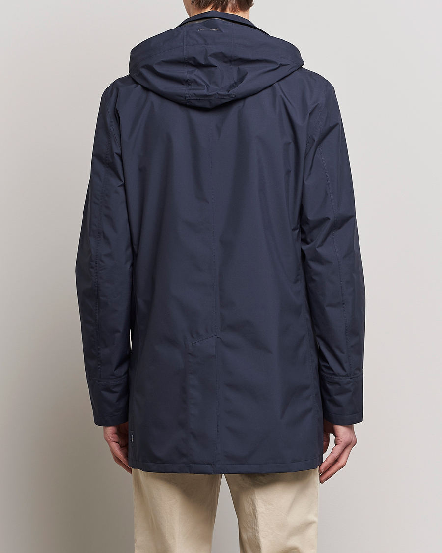 Hombres | Abrigos y chaquetas | Herno | Laminar Waterproof Coat Navy