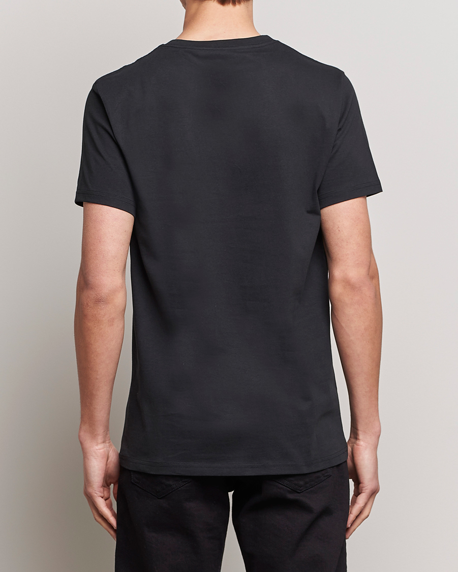 Hombres | Camisetas | Bread & Boxers | Crew Neck Regular T-Shirt Black