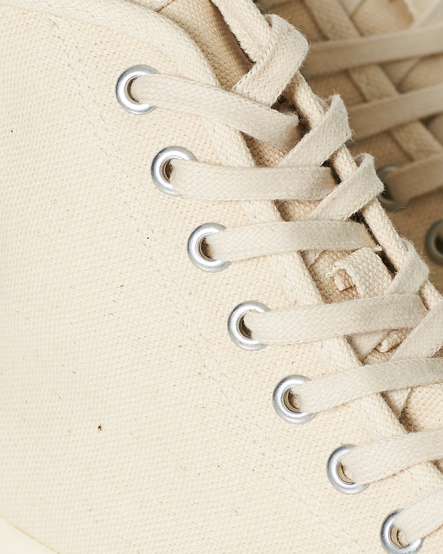 Hombres | Superga Artifact MS Japanese Canvas High Sneaker White Mastice | Superga | Artifact MS Japanese Canvas High Sneaker White Mastice