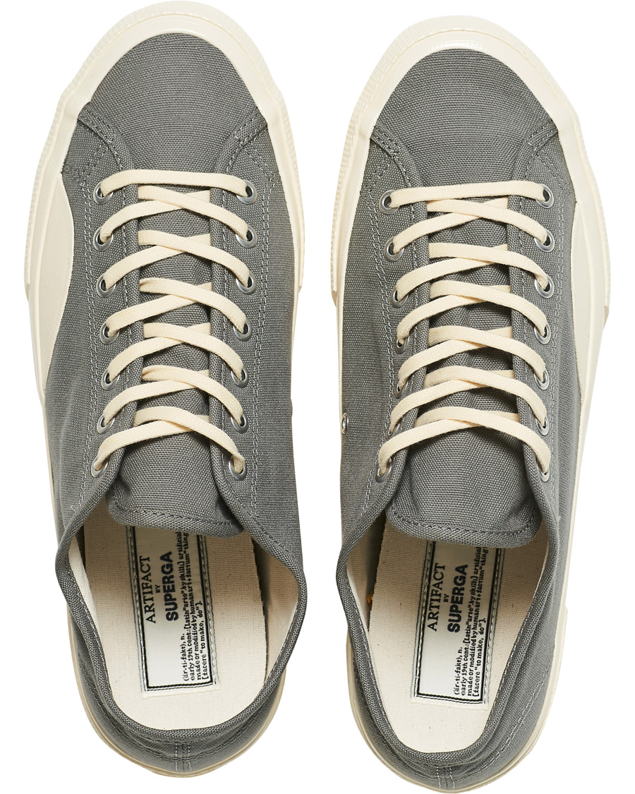 Hombres | Superga Artifact Deck Canvas Sneaker Grey | Superga | Artifact Deck Canvas Sneaker Grey