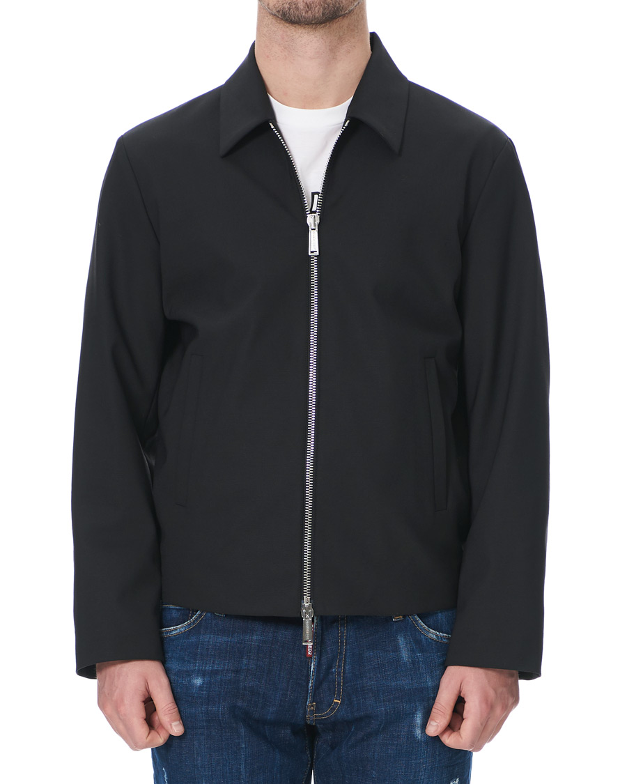 Hombres | Abrigos y chaquetas | Dsquared2 | Fluo Sign Bomber Jacket Black