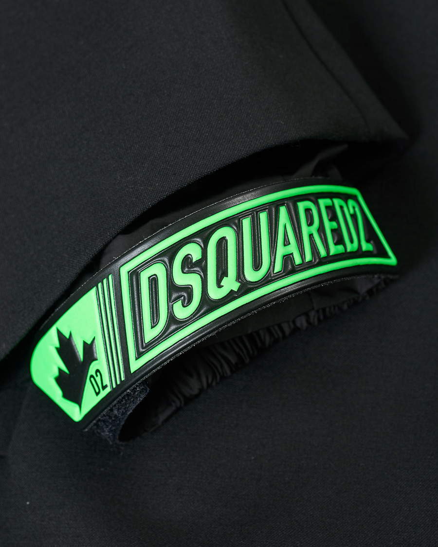 Hombres | Abrigos y chaquetas | Dsquared2 | Fluo Sign Bomber Jacket Black