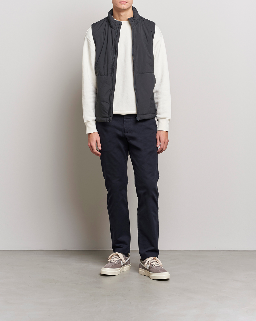 Hombres | Pantalones | NN07 | Theo Regular Fit Stretch Chinos Navy Blue