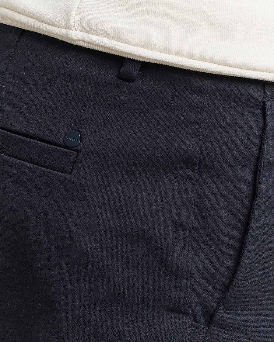 Hombres | Pantalones | NN07 | Theo Regular Fit Stretch Chinos Navy Blue