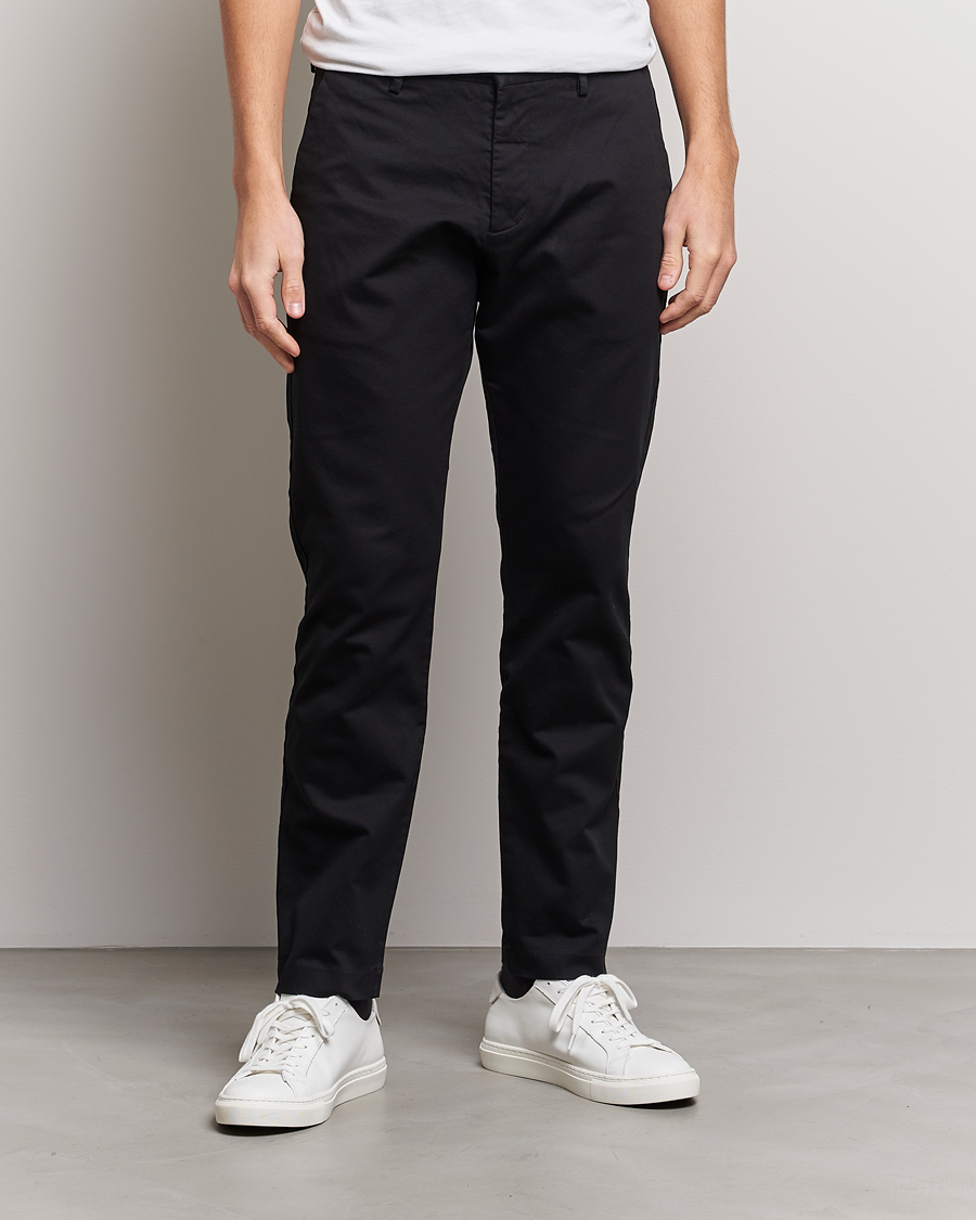 Hombres |  | NN07 | Theo Regular Fit Stretch Chinos Black