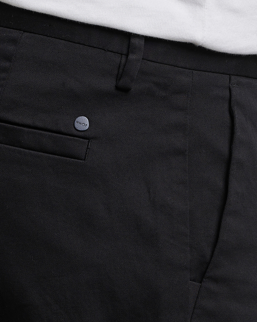 Hombres | Pantalones | NN07 | Theo Regular Fit Stretch Chinos Black