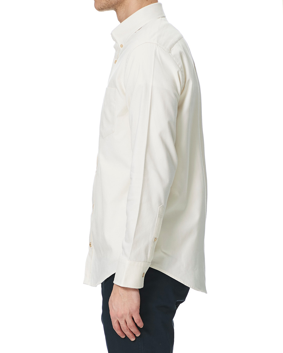 Hombres | Camisas | NN07 | Levon Oxford/Cashmere Shirt Egg White