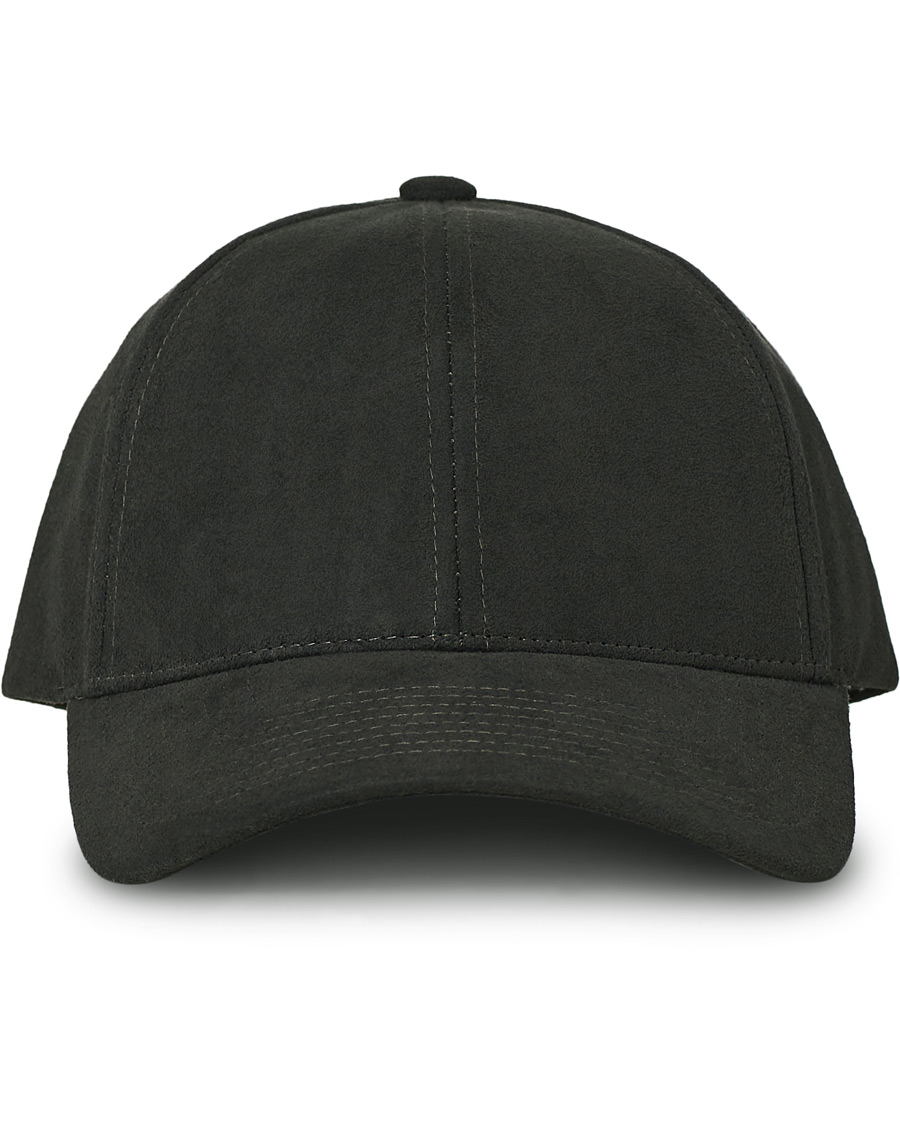 Hombres | Varsity Headwear Alcantara Baseball Cap Anthracite Grey | Varsity Headwear | Alcantara Baseball Cap Anthracite Grey