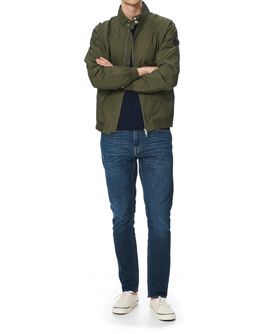 Hombres | Abrigos y chaquetas | GANT | Nylon Harrington Jacket Dark Leaf