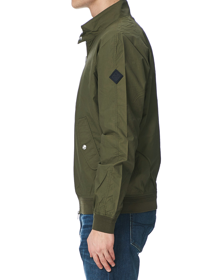 Hombres | Abrigos y chaquetas | GANT | Nylon Harrington Jacket Dark Leaf
