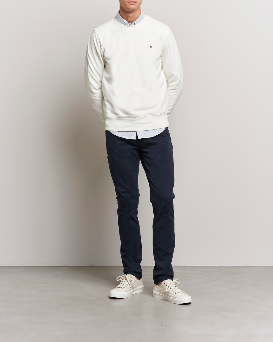 Hombres | Pantalones | GANT | Hayes Desert Jeans Navy