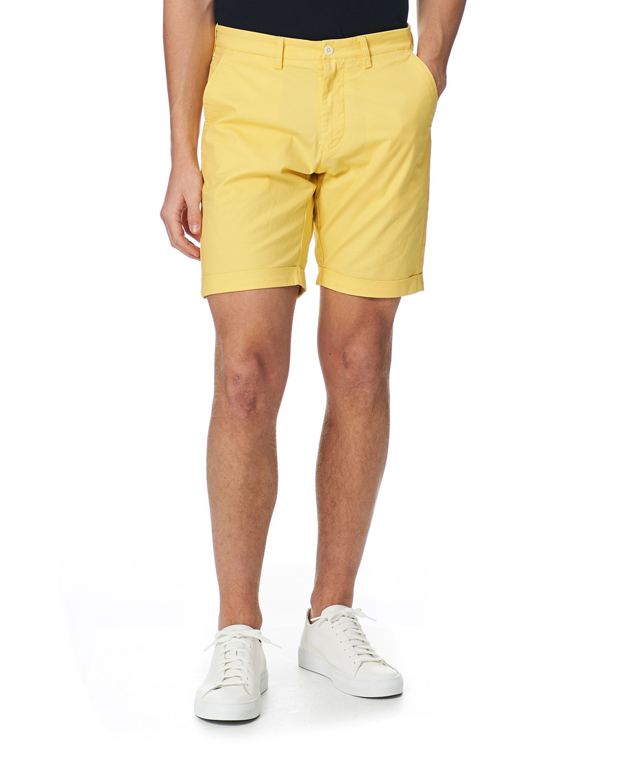 Hombres | Pantalones cortos | GANT | Regular Sunbleached Shorts Brimstone Yellow