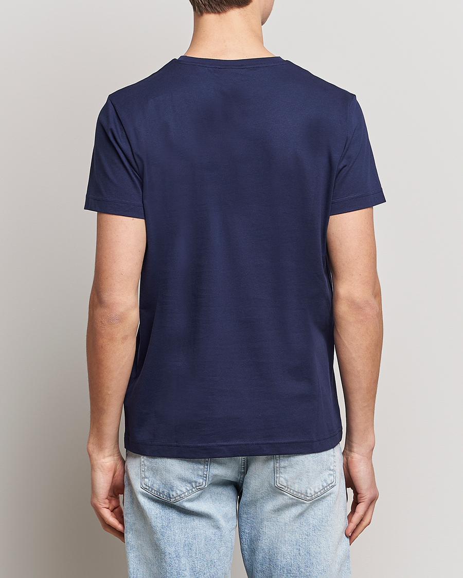 Hombres | Camisetas | GANT | Archive Shield Logo T-Shirt Evening Blue