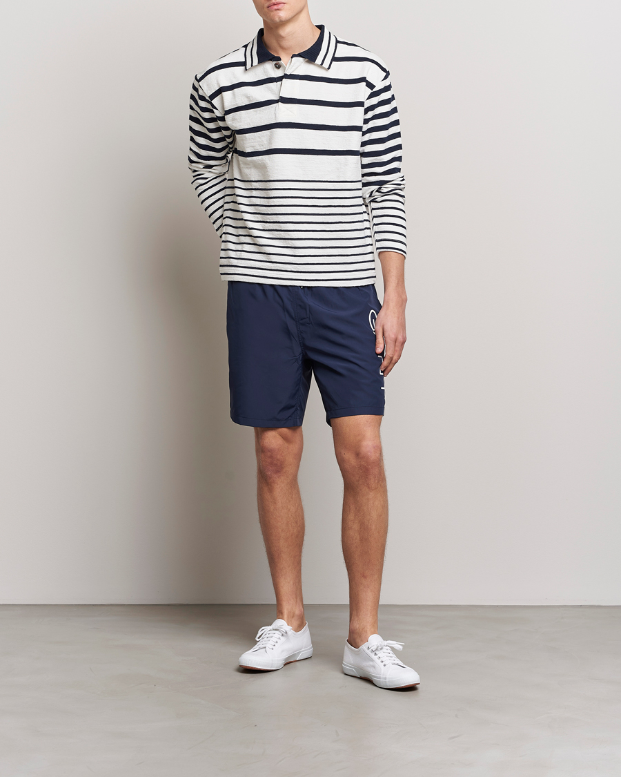 Hombres | Bañadores | GANT | Lightweight Logo Swimshorts Marine