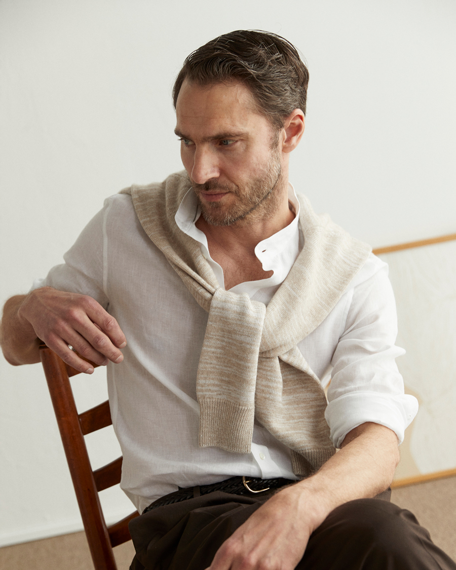 Hombres | Camisas | Brunello Cucinelli | Slim Fit Button Down Shirt White