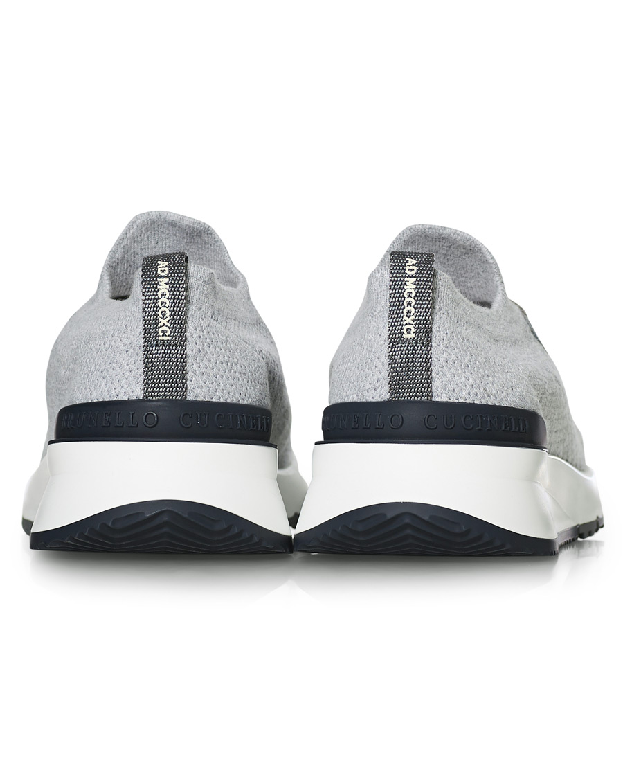 Hombres | Brunello Cucinelli Mesh Running Sneaker Light Grey | Brunello Cucinelli | Mesh Running Sneaker Light Grey