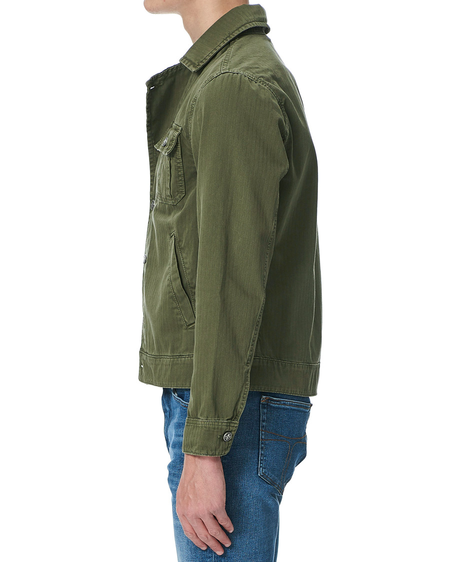 Hombres | Abrigos y chaquetas | Morris | Rochefort Twill Jacket Olive