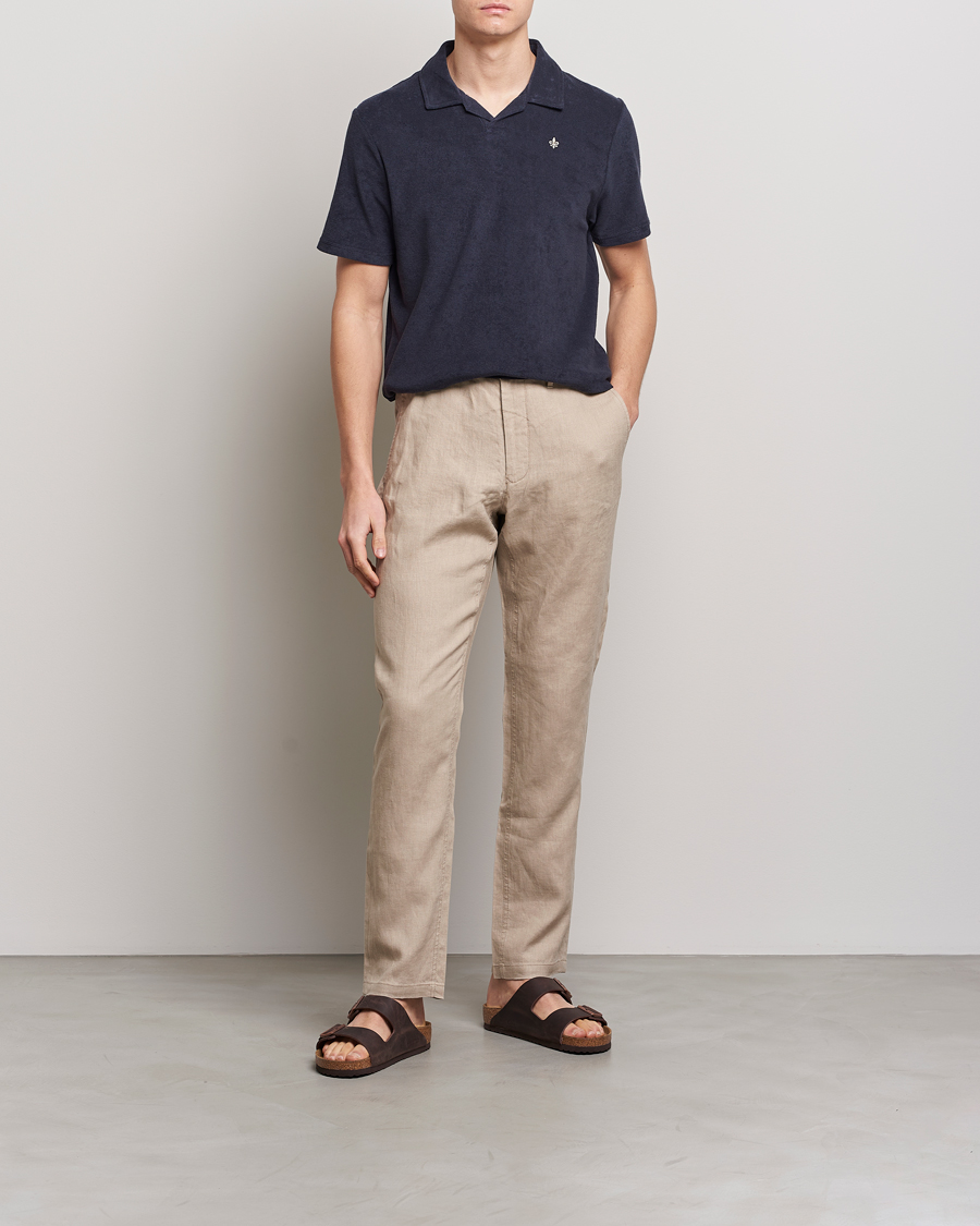 Hombres | Polos | Morris | Delon Terry Jersey Polo Old Blue