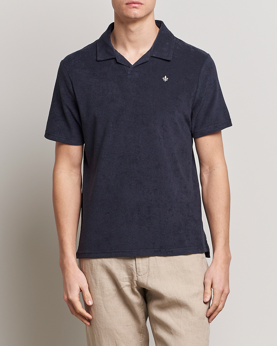 Hombres | Polos | Morris | Delon Terry Jersey Polo Old Blue