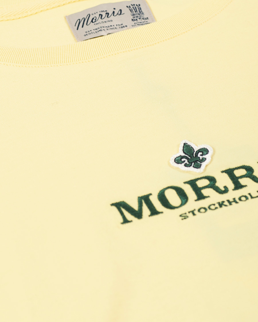 Hombres | Camisetas | Morris | Helton Logo Crew Neck Tee Yellow
