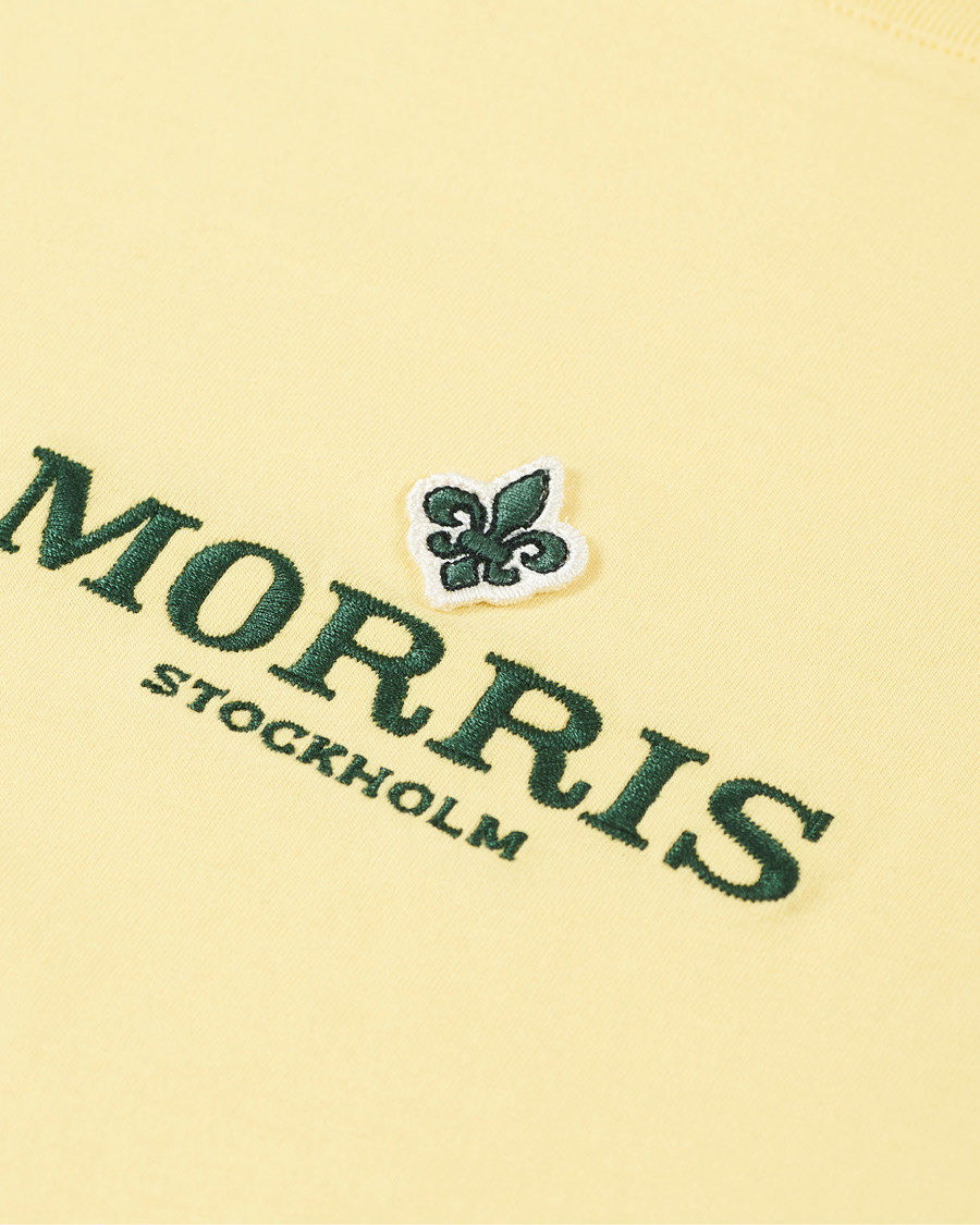 Hombres | Camisetas | Morris | Helton Logo Crew Neck Tee Yellow