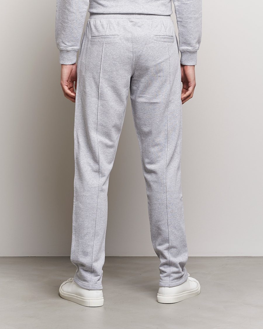 Hombres | Pantalones | Stenströms | Cotton Jersey Pants Grey