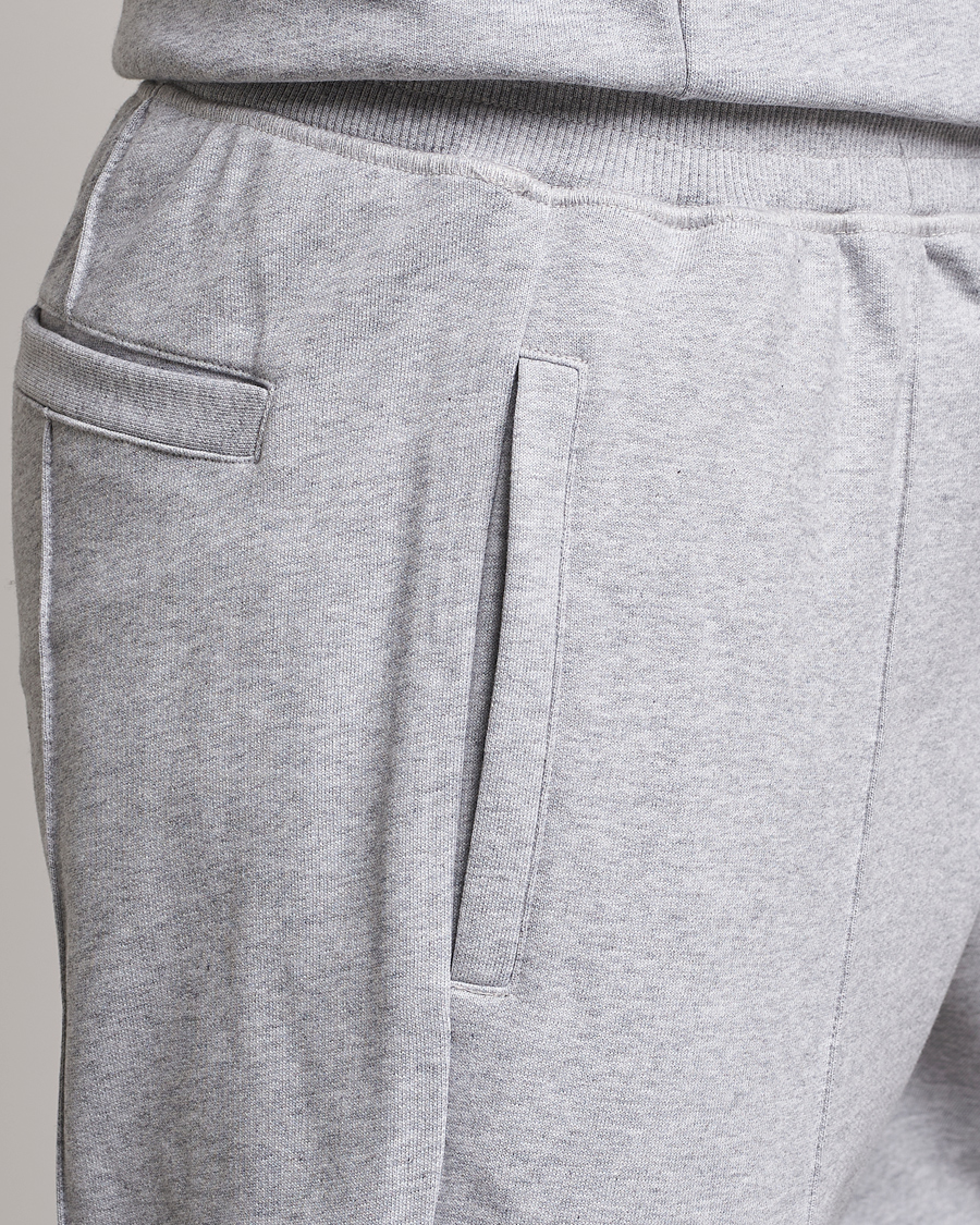 Hombres | Pantalones | Stenströms | Cotton Jersey Pants Grey