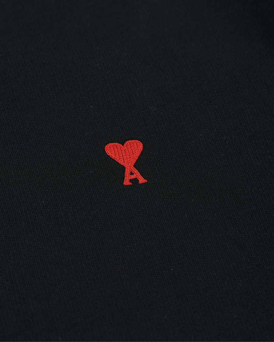 Hombres | Jerséis y prendas de punto | AMI | Heart Logo Sweatshirt Black