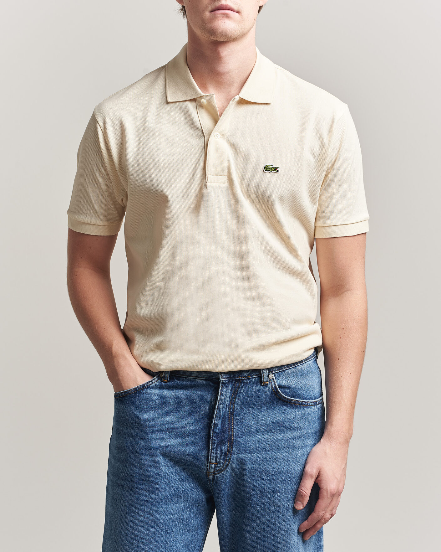 Hombres | Polos | Lacoste | Original Polo Piké Light Natural