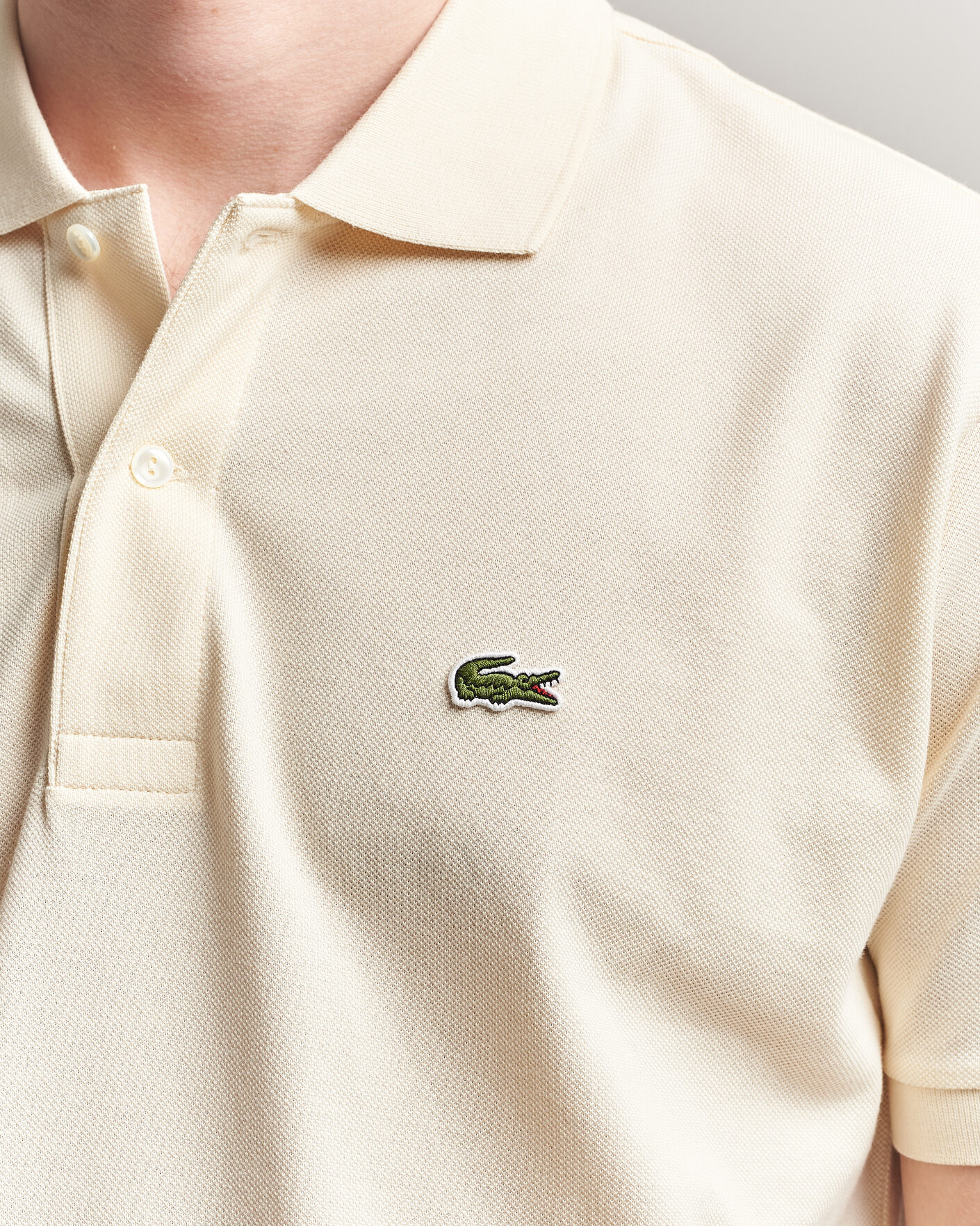 Hombres | Polos | Lacoste | Original Polo Piké Light Natural