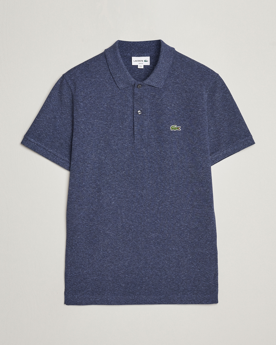 Hombres | Polos | Lacoste | Slim Fit Polo Piké Heather Nebula