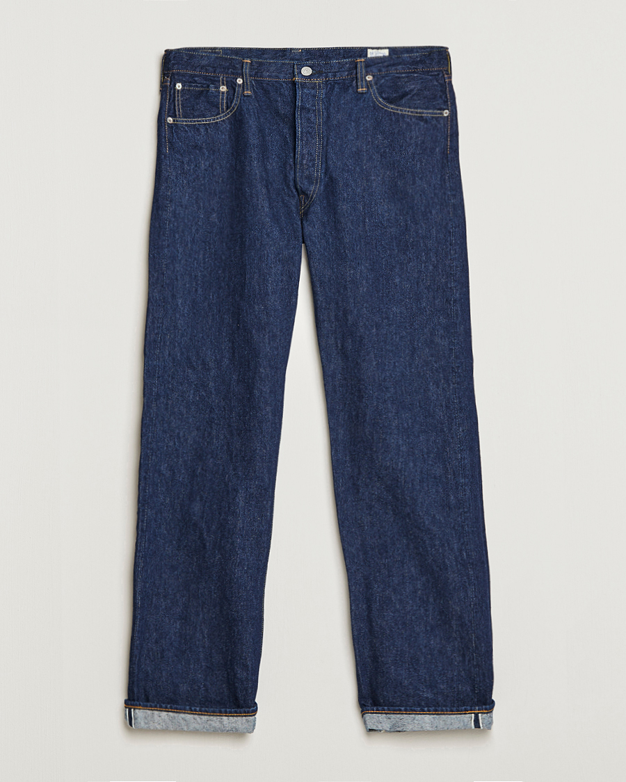 Hombres | Pantalones | orSlow | Straight Fit 105 Selvedge Jeans One Wash