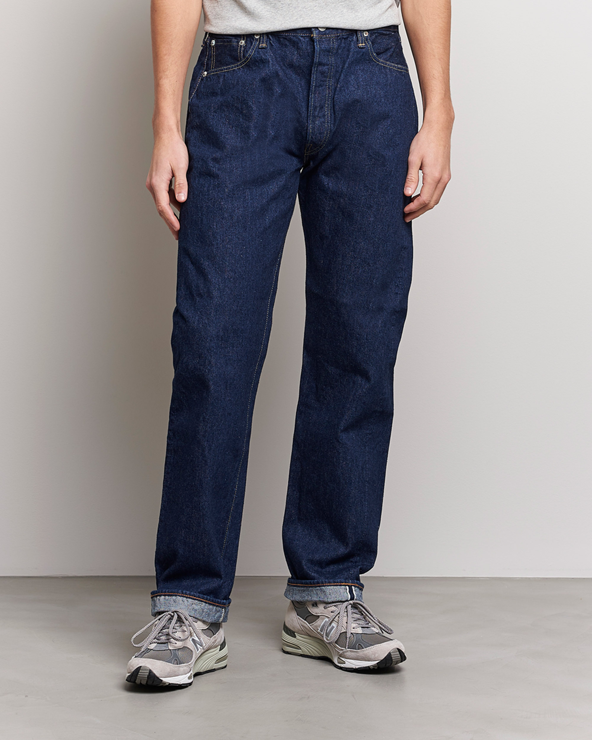 Hombres |  | orSlow | Straight Fit 105 Selvedge Jeans One Wash