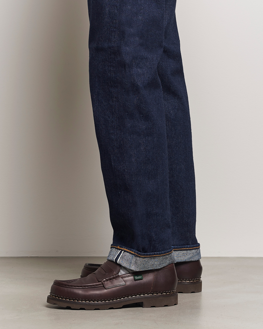 Hombres | Pantalones | orSlow | Straight Fit 105 Selvedge Jeans One Wash
