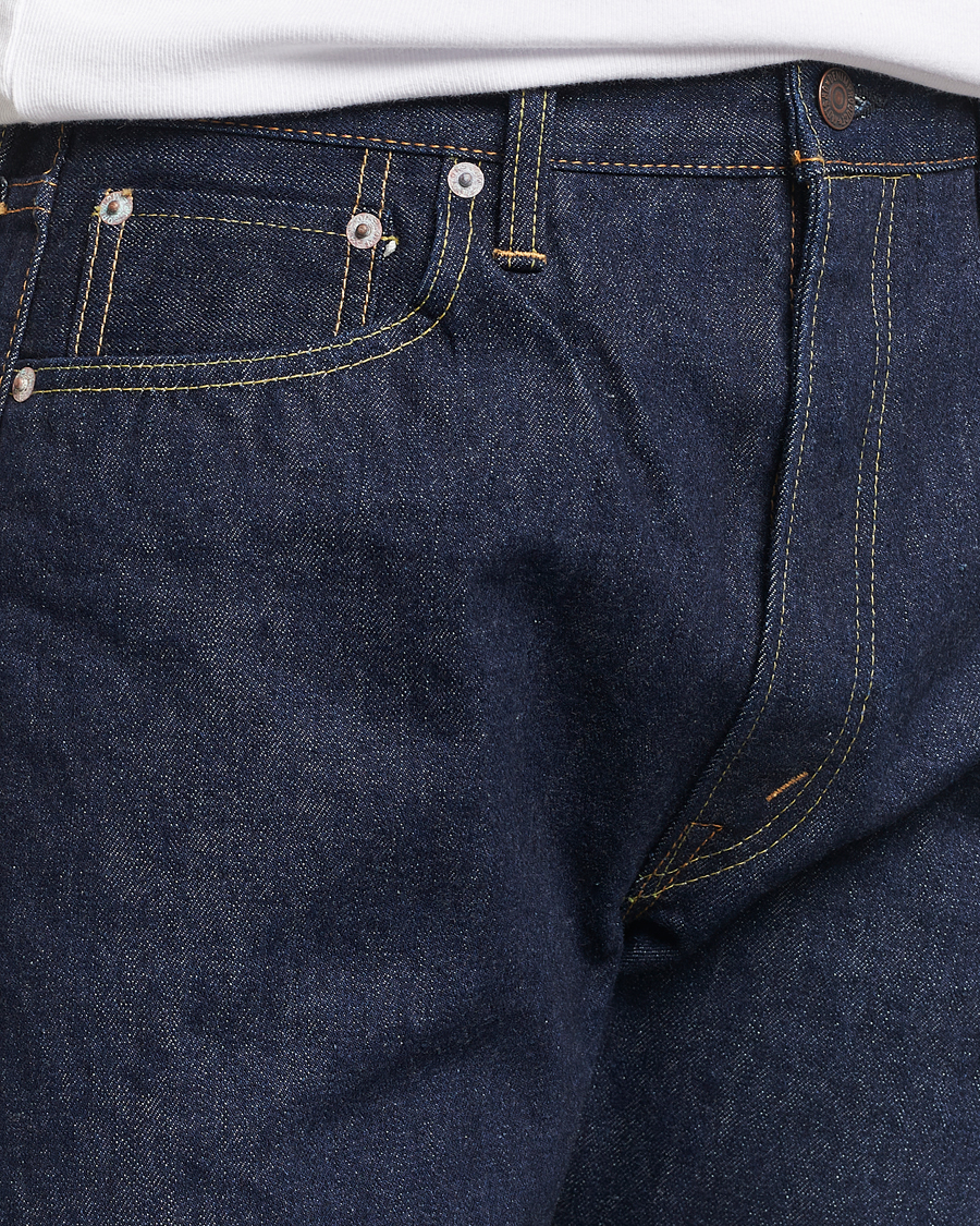 Hombres | Pantalones | orSlow | Tapered Fit 107 Selvedge Jeans One Wash