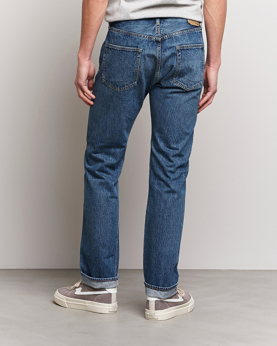 Hombres | Pantalones | orSlow | Tapered Fit 107 Selvedge Jeans 2 Year Wash