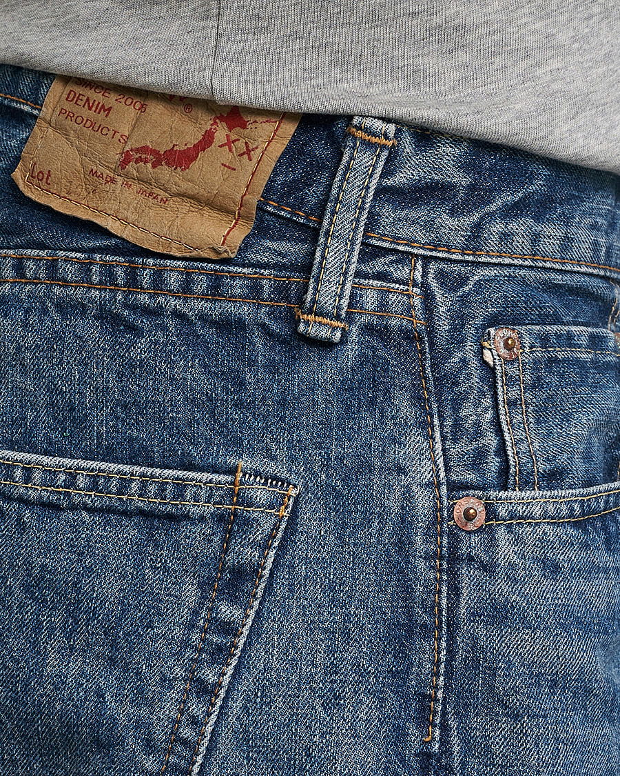 Hombres | Pantalones | orSlow | Tapered Fit 107 Selvedge Jeans 2 Year Wash